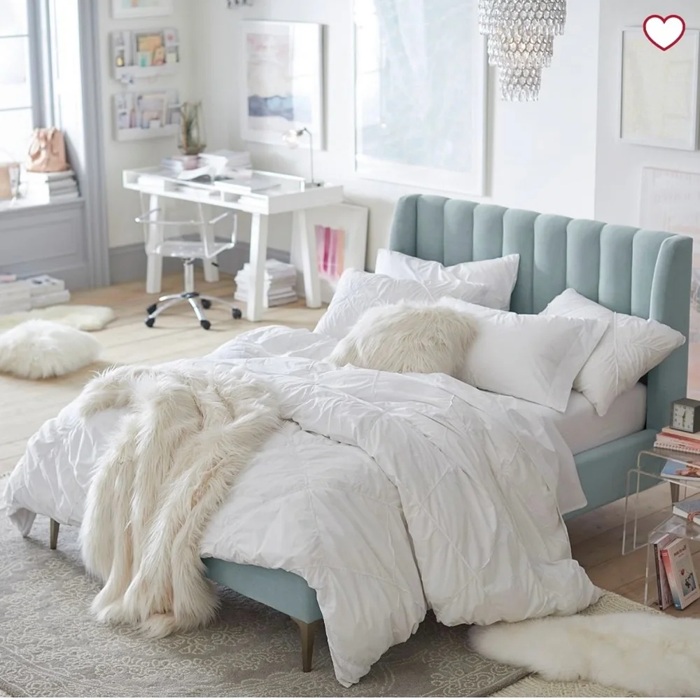 Luxurious White Diamond Dream Duvet Cover Pottery Barn Teen